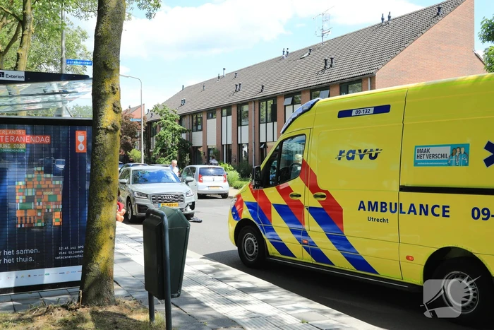 Overstekend kindje op fiets aangereden