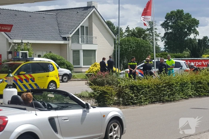 Motorrijder in botsing met auto