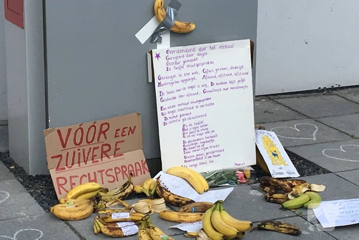 Bananen neergelegd bij rechtbank