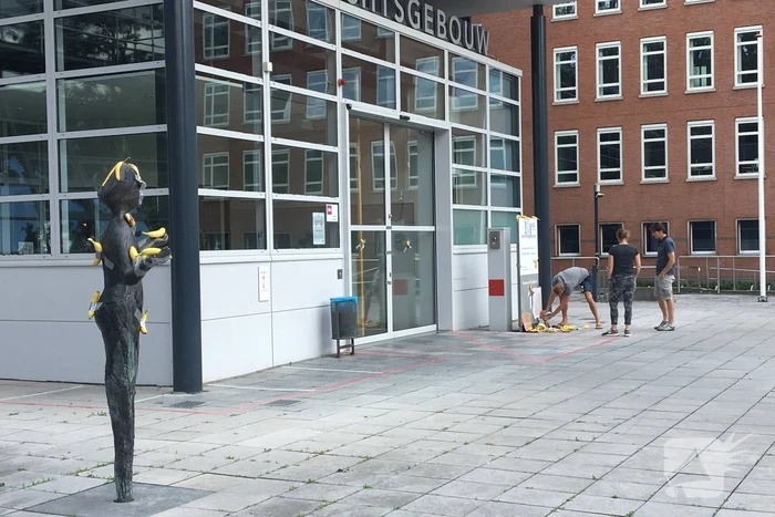 Bananen neergelegd bij rechtbank