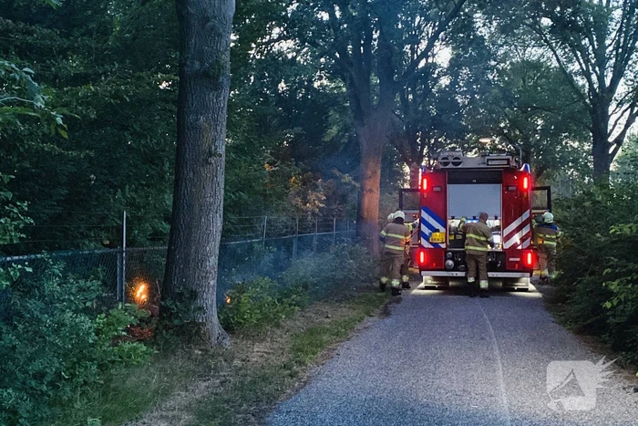 Twee branden geblust op sportpark