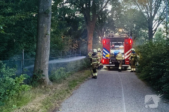 Twee branden geblust op sportpark