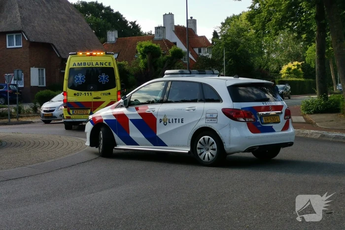 Overstekende fietser aangereden op rotonde