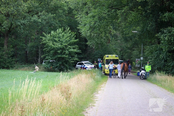 Ruiter overleden na val van paard