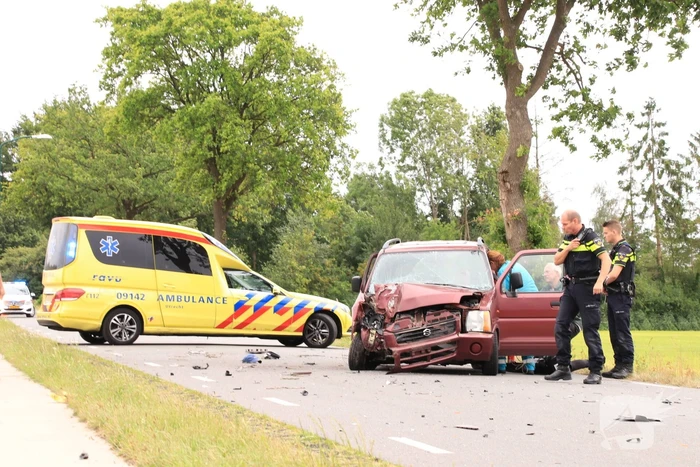 Gewonde en forse schade bij ongeval