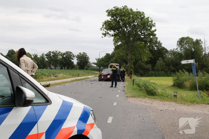 Gewonde en forse schade bij ongeval