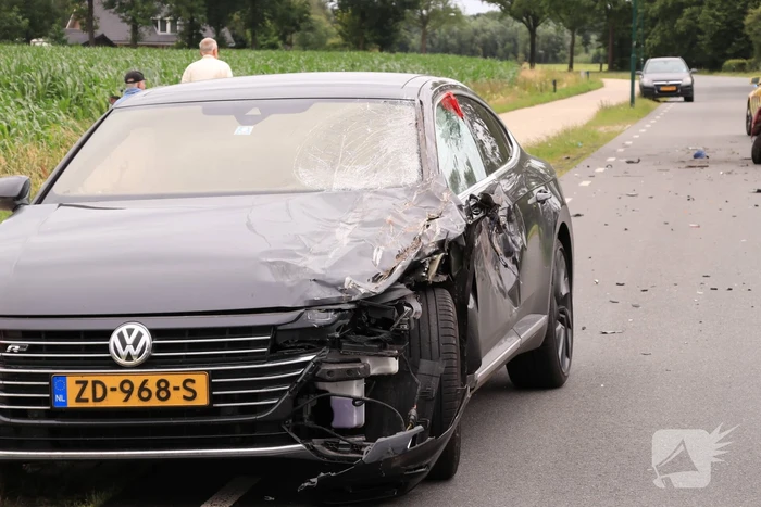 Gewonde en forse schade bij ongeval