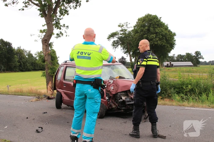 Gewonde en forse schade bij ongeval