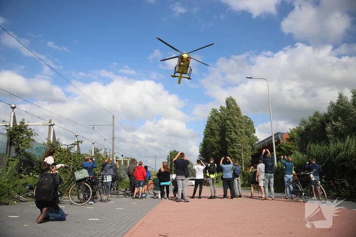 Traumahelikopter ingezet voor incident in flatwoning