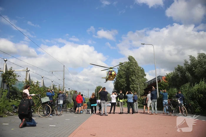 Traumahelikopter ingezet voor incident in flatwoning