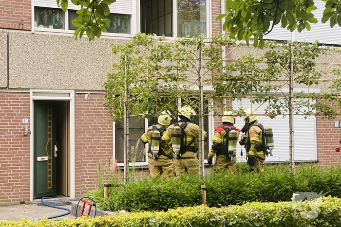 Pan op vuur zet woning vol rook
