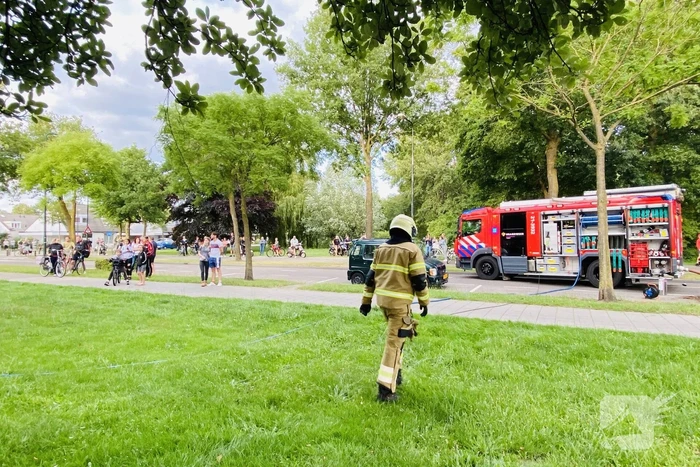 Pan op vuur zet woning vol rook
