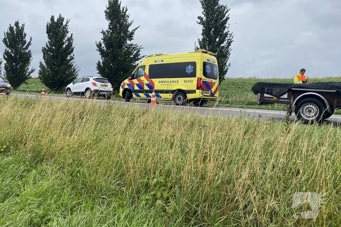 Meerdere voertuigen betrokken bij kop-staartbotsing