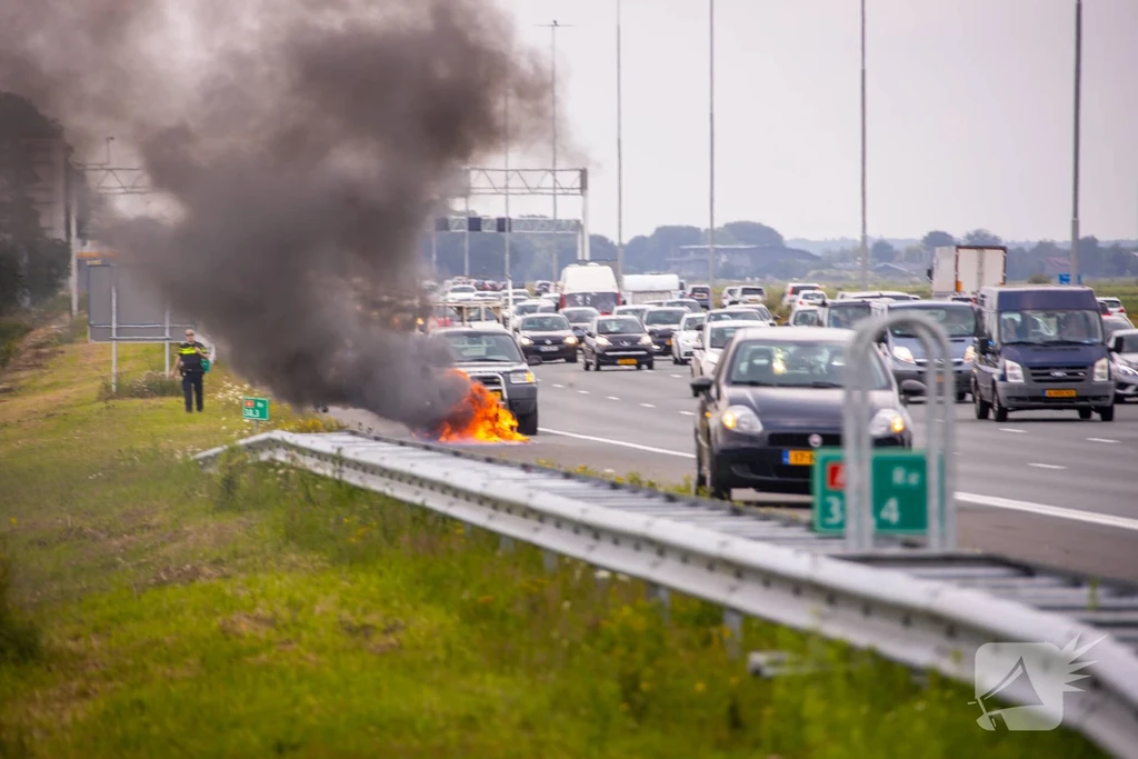 Rijksweg A1 112 melding Hoogland 