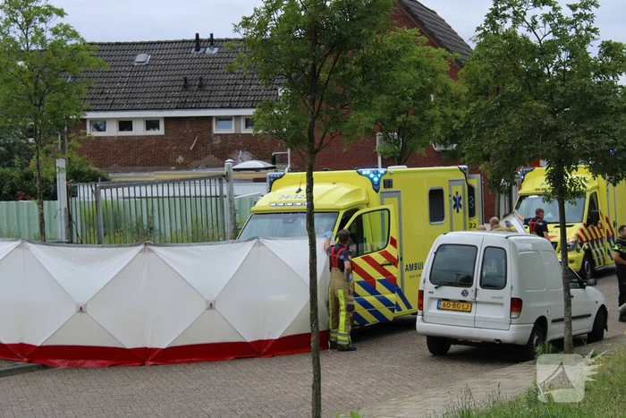 Duitse traumahelikopter landt voor ongeval