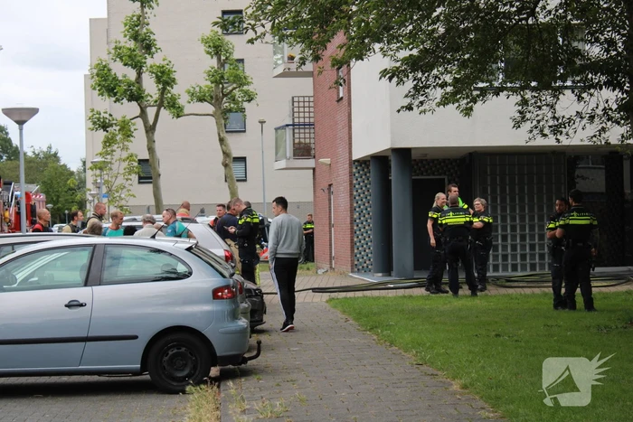 Brand in appartementencomplex