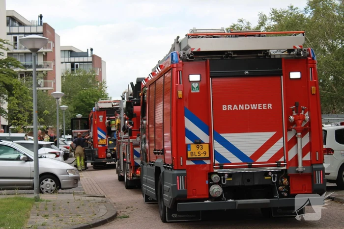 Brand in appartementencomplex