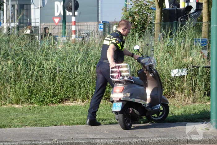 Scooterrijder betrokken bij ongeval