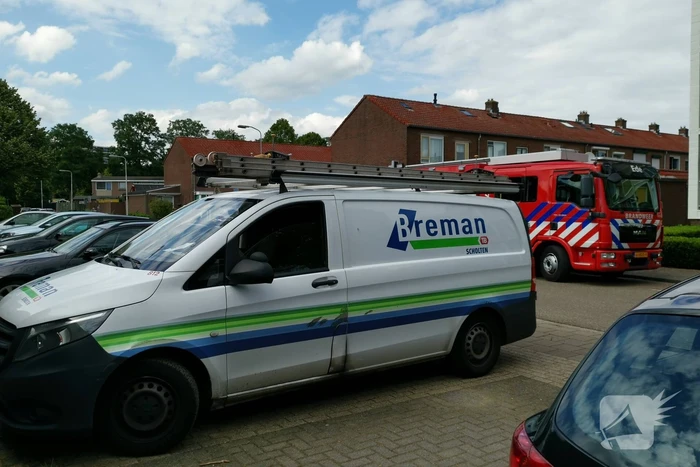 Gaslucht in woningen van flatgebouw