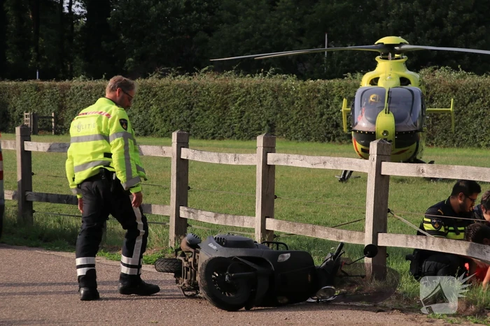Traumahelikopter ingezet bij ernstig ongeval