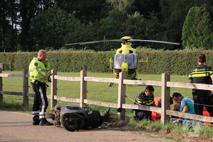 Traumahelikopter ingezet bij ernstig ongeval