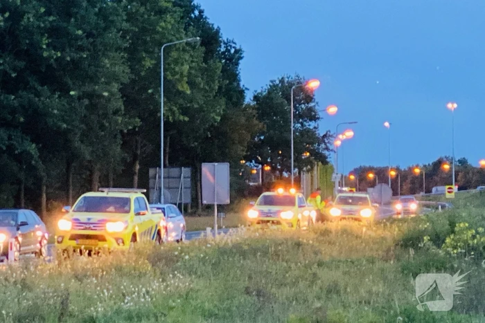 Bozen boeren blokkeren Rijksweg A2