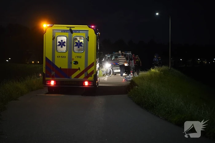 Meerdere fietsers gewond na valpartij