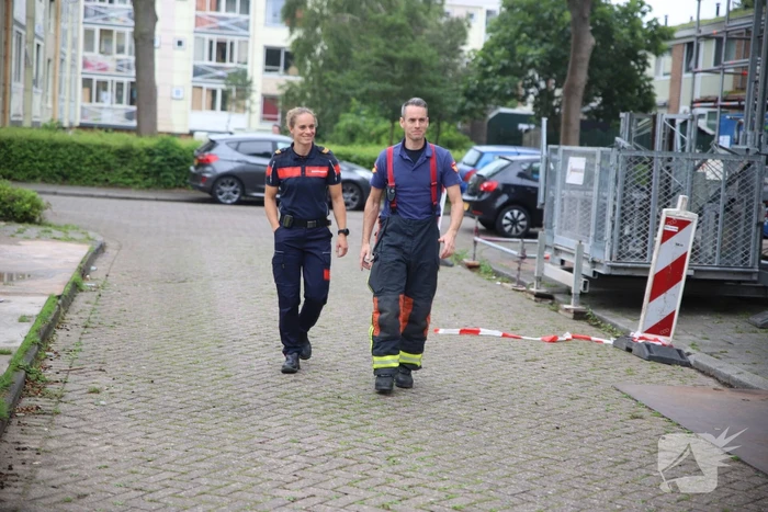 Woning vol water