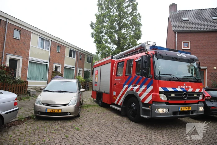 Woning vol water