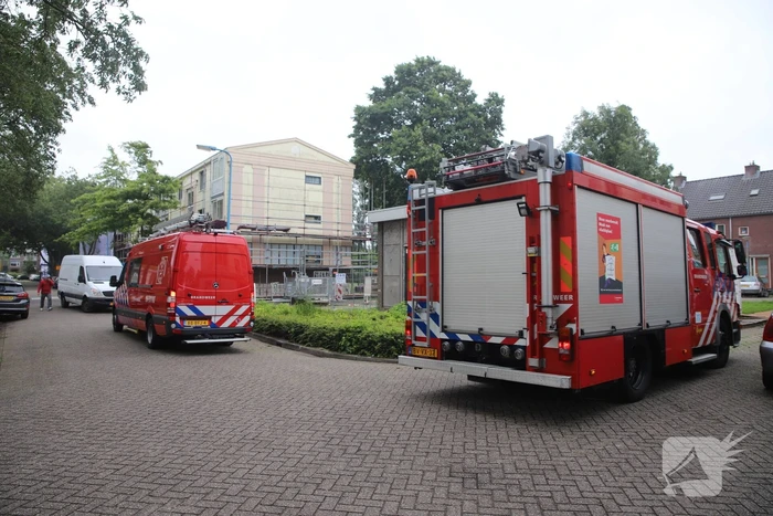 Woning vol water