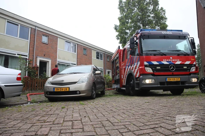 Woning vol water