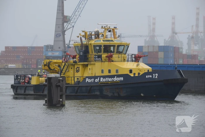 Broei in lading van schip