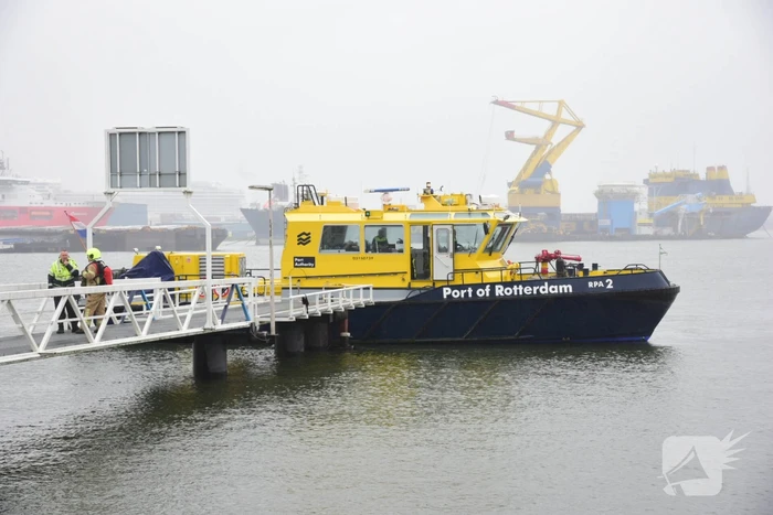 Broei in lading van schip
