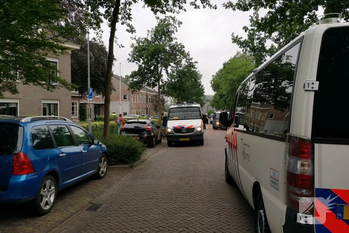 Politie grijpt in bij demonstratie