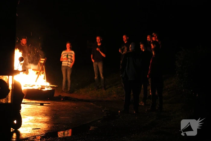 Buitenbrand blijkt kampvuur