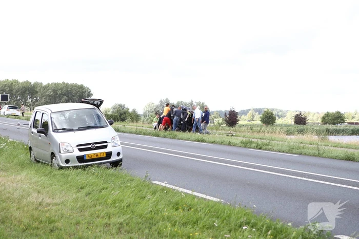 Gewonden bij frontale aanrijding