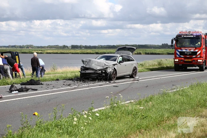 Gewonden bij frontale aanrijding