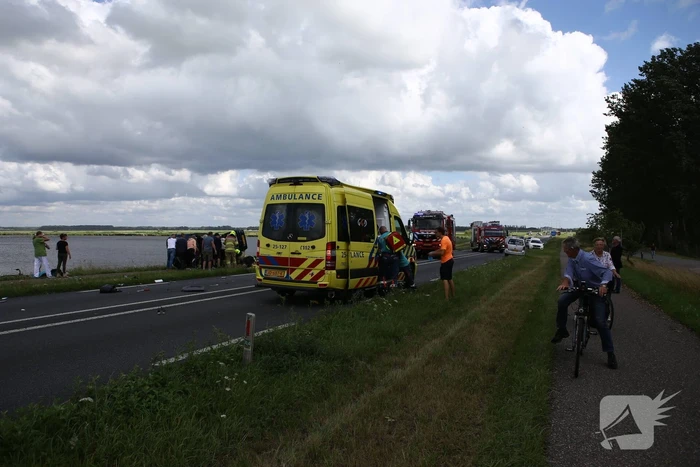Gewonden bij frontale aanrijding