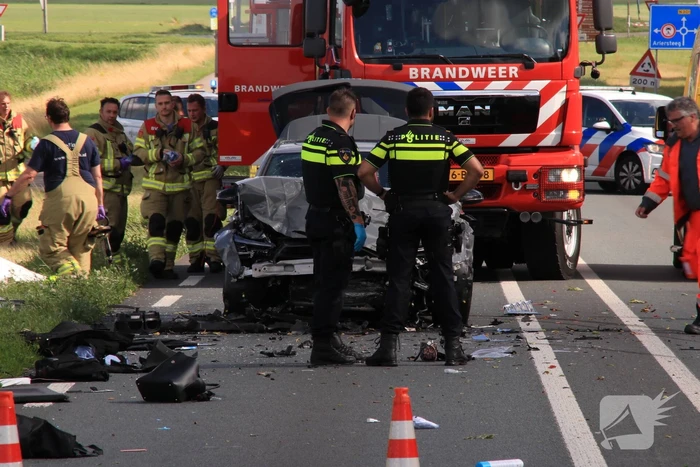 Gewonden bij frontale aanrijding