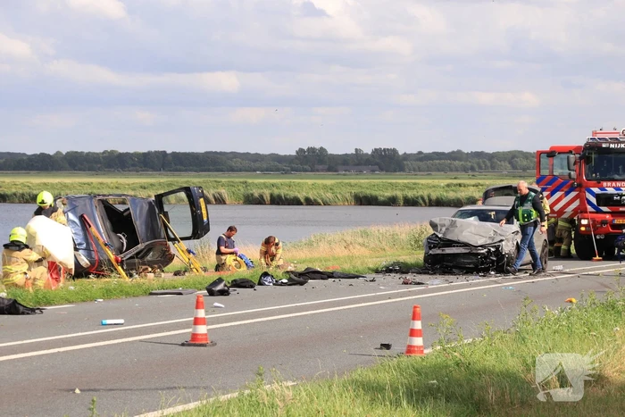 Gewonden bij frontale aanrijding