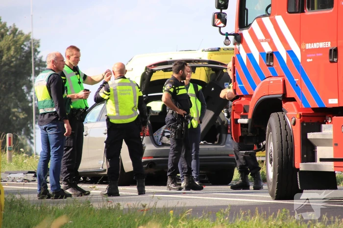 Gewonden bij frontale aanrijding