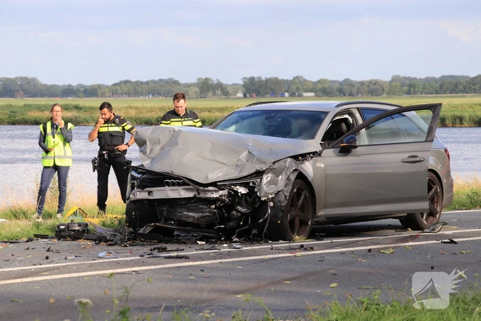 Gewonden bij frontale aanrijding