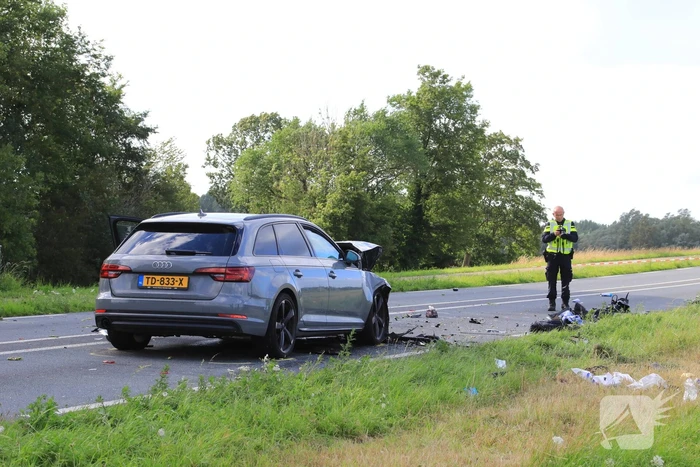 Gewonden bij frontale aanrijding
