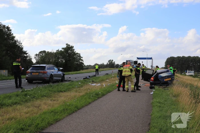 Gewonden bij frontale aanrijding
