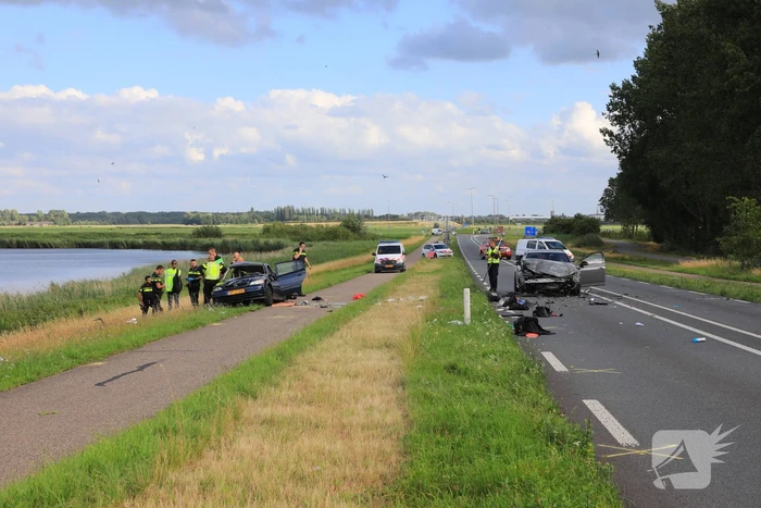 Gewonden bij frontale aanrijding