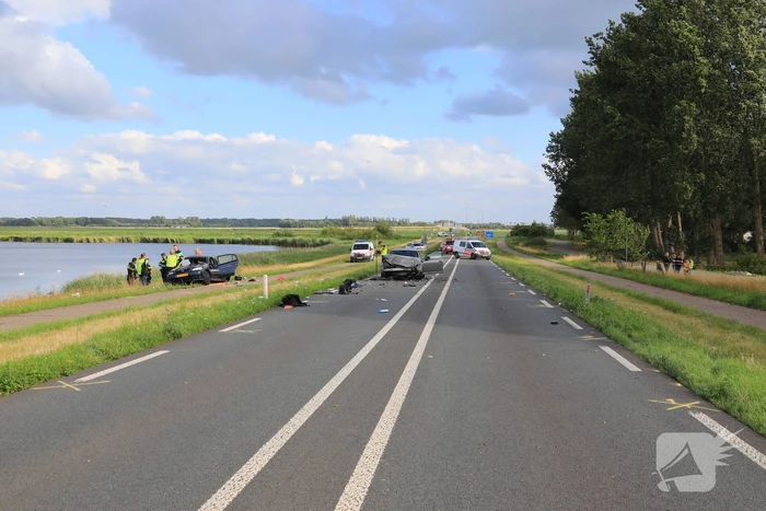Gewonden bij frontale aanrijding