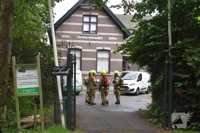Brandweer onderzoekt gaslek