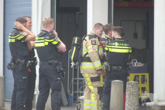 Brand bij horecagroothandel