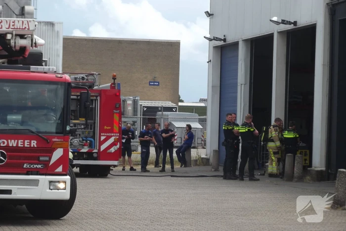 Brand bij horecagroothandel