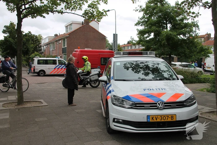 Persoon valt van hoogte, traumahelikopter landt in Morsdistrict